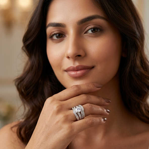 Helix Ring – 925 Sterling Silver Statement Ring