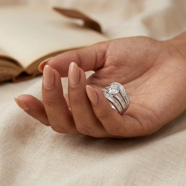 Helix Ring – 925 Sterling Silver Statement Ring