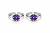 Iris Toe Ring in 925 Sterling Silver