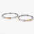 Axis Bangles – 925 Sterling Silver Dual-Tone Modern Minimal Bangles