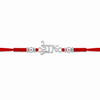 Bhai Rakhi – 925 Sterling Silver Rakhi with Silver Beads & Red Thread