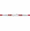 Bhai Rakhi – 925 Sterling Silver Infinity Rakhi for Brother