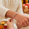 Bhai Rakhi – 925 Sterling Silver Infinity Rakhi for Brother