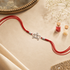 Veera Rakhi – 925 Sterling Silver Minimalist Name Rakhi