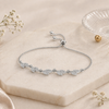 Ivy Leaf Bracelet in 925 Sterling Silver