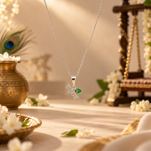 Krishna – 925 Sterling Silver Pendant