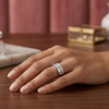 Zora Ring – 925 Sterling Silver Multi-Layer CZ Band Ring