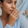 Jiya Ring – 925 Sterling Silver Twin Fish Adjustable Ring