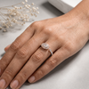 Elia Ring – 925 Sterling Silver Halo Adjustable Ring