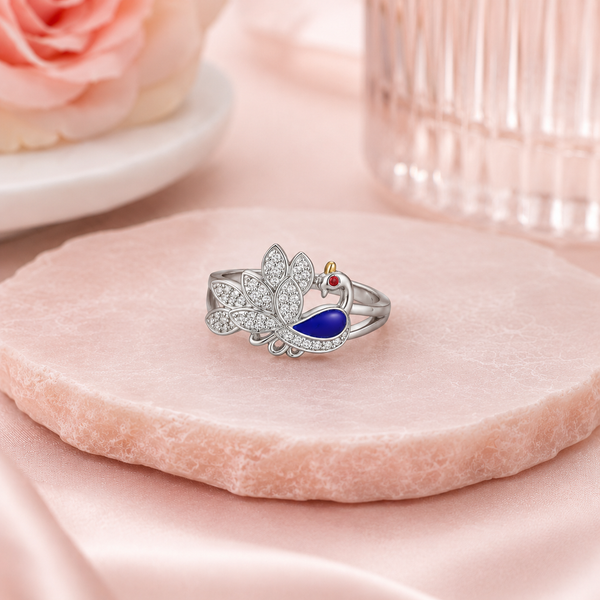 Mayura Ring in 925 Sterling Silver