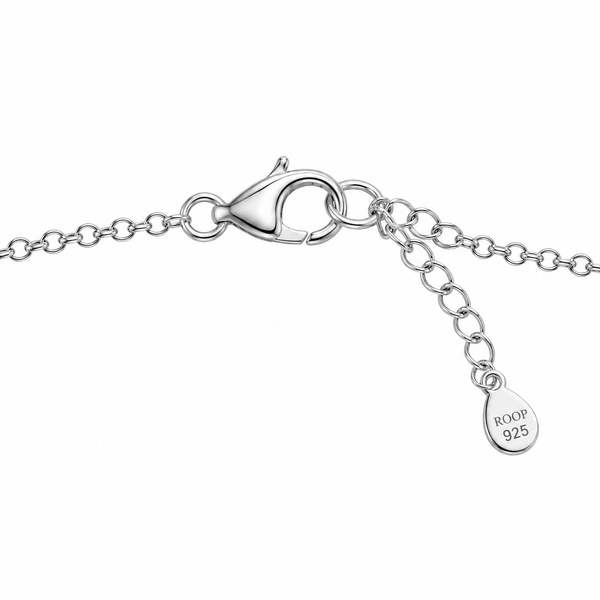Valentina Pendant – 925 Sterling Silver Heart Halo CZ Pendant for Women