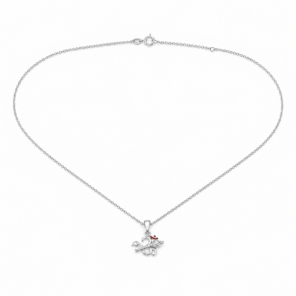 Bajrang Om – 925 Sterling Silver Pendant