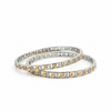 DuoGlow Bangles in 925 Sterling Silver (Set of 2)