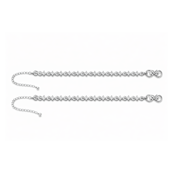 Sitara Leher Anklet in 925 Sterling Silver