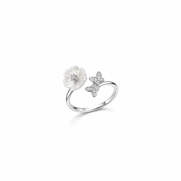 Florrise Ring in 925 Sterling Silver