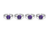 Iris Toe Ring in 925 Sterling Silver
