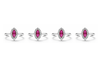 Zora Toe Ring in 925 Sterling Silver