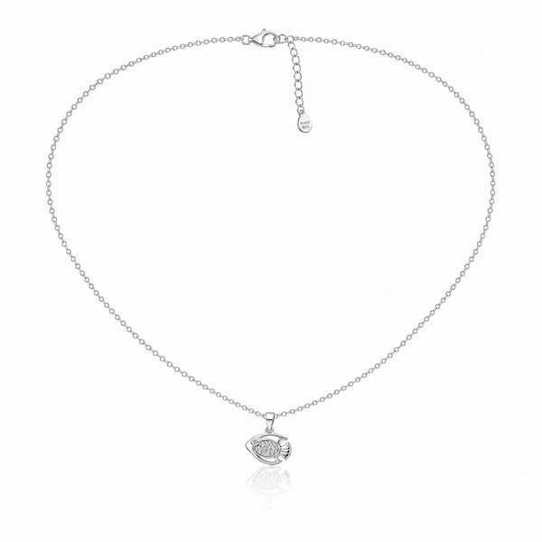 Kai Pendant – 925 Sterling Silver Fish Pendant Necklace