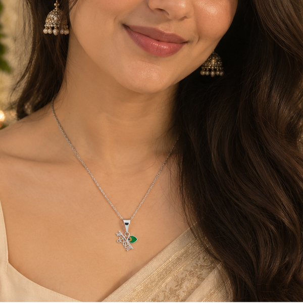 Krishna – 925 Sterling Silver Pendant