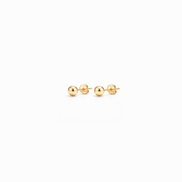 Ribbon Trio Studs – 925 Sterling Silver 3-Pair Rose-Gold Stud Earrings Set
