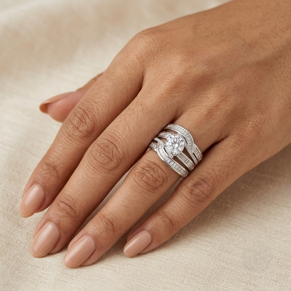 Helix Ring – 925 Sterling Silver Statement Ring