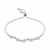 Ivy Leaf Bracelet in 925 Sterling Silver