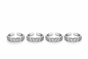 Rhythm Toe Ring in 925 Sterling Silver