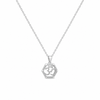Hexa Om – 925 Sterling Silver Pendant