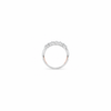Siya Ring – 925 Sterling Silver Floral Band with CZ Stones