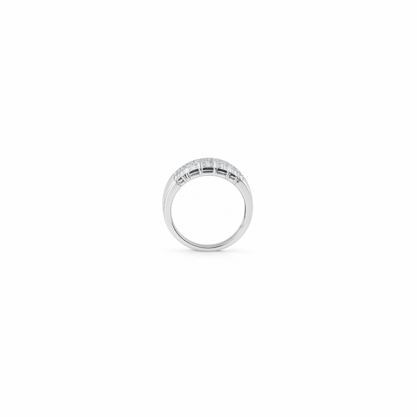 Zora Ring – 925 Sterling Silver Multi-Layer CZ Band Ring