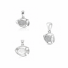 Kai Pendant – 925 Sterling Silver Fish Pendant Necklace