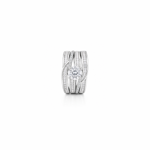 Helix Ring – 925 Sterling Silver Statement Ring