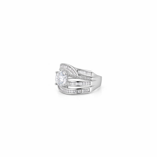 Helix Ring – 925 Sterling Silver Statement Ring
