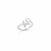 Dhun Ring – 925 Sterling Silver Heartbeat Adjustable Ring