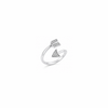 Avia Ring – 925 Sterling Silver Arrow Adjustable Ring