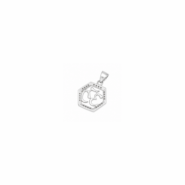 Hexa Om – 925 Sterling Silver Pendant