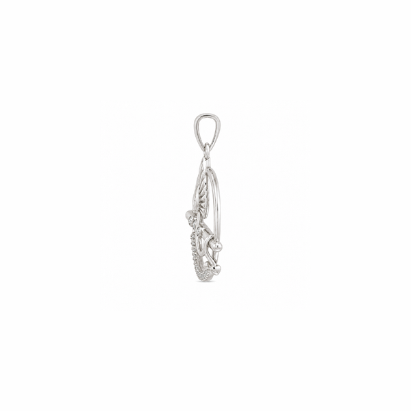 Bansuri Pendant – 925 Sterling Silver Flute Pendant