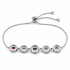 Iris Multicolor Halo Bracelet in 925 Sterling Silver