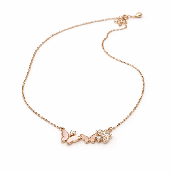 Lila Pendant – 925 Sterling Silver Butterfly Charm Necklace