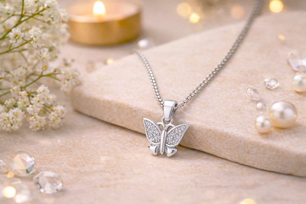 Navya Butterfly Pendant