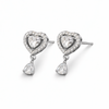 Luvia Heart Pendant Set in 925 Sterling Silver