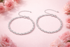Sitara Leher Anklet in 925 Sterling Silver