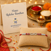 Bhai Rakhi – 925 Sterling Silver Infinity Rakhi for Brother