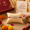 Veera Rakhi – 925 Sterling Silver Minimalist Name Rakhi