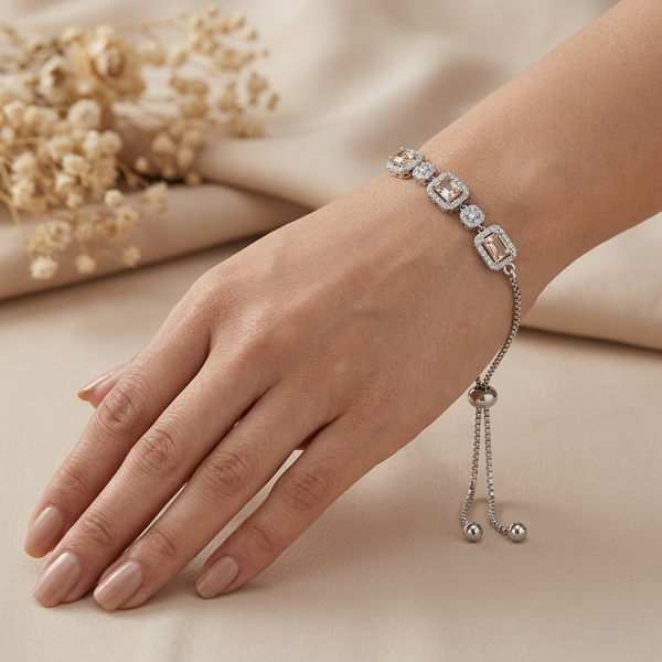 Ember Radiance Bracelet in 925 Sterling Silver