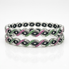 Tara Bangles – 925 Sterling Silver Multicolor Stone Designer Bangles