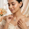 Noa Butterfly Pendant Set in 925 Sterling Silver