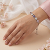Iris Multicolor Halo Bracelet in 925 Sterling Silver