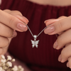Papillon Pendant – 925 Sterling Silver | Butterfly Necklace