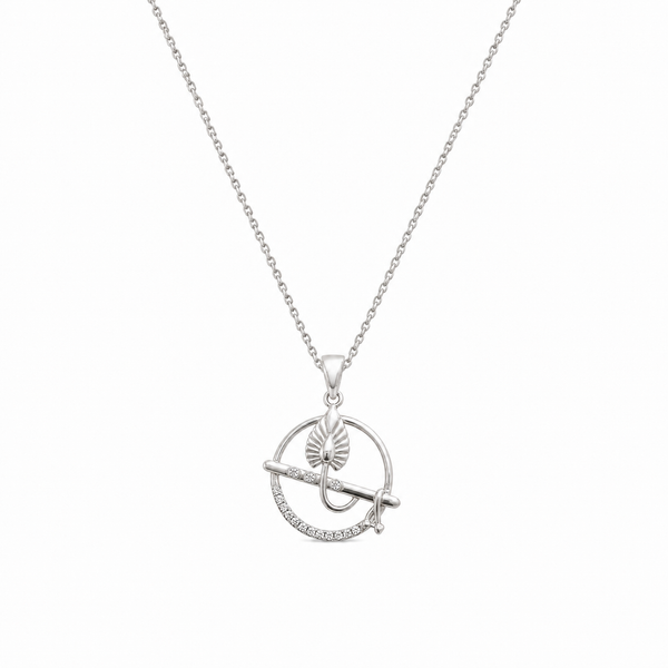 Bansuri Pendant – 925 Sterling Silver Flute Pendant